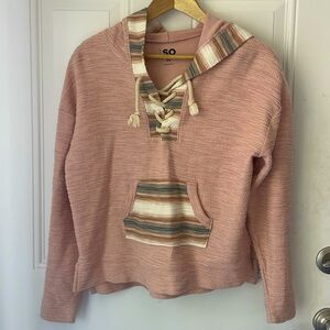 SO Pink Hooded Jacket